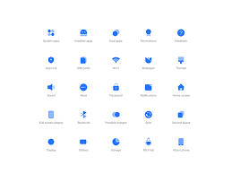 Miui Settings Icons Demo1 Icon Dribbble Icon Design