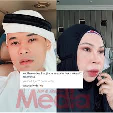 Vida memaklumkan beliau menyerahkan sepenuhnya kepada aishah. Datuk Vida Buat Hal Lagi Tapi Kali Ini Komen Di Ig Andi Bernadee Bagi Emoji Binatang Pula Media Hiburan