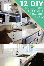 12 Diy Countertops That Will Blow Your Mind Designertrapped Com Diy Countertops Replacing Kitchen Countertops Diy Kitchen Decor