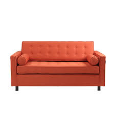 Divanetto inout 102 a 2 posti in okumè laccato bianco per esterni. Divano Letto Topic 2 Posti Arancio By Customform Amf Mobili Di Design