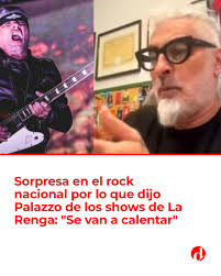 🔴 Expectativa por los dichos de Palazzo sobre La Renga