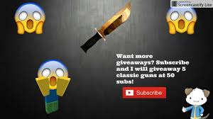 Corrupt is the only tradable unique weapon. Free Corrupt Knives Roblox Mm2 Youtube