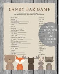 Our sweet collection of woodland animal baby shower games and signs will fit right in! 25 Woodland Baby Shower Ideas Decorations Printable Games