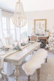 48 Beautiful Winter Dining Room Table Decor Ideas Which You Definitely Like Homyhomee Christmas Dining Table Decor Christmas Dining Table Christmas Dining Room
