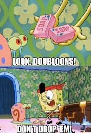 And Spongebob Telling Gary Not To Drop The Soap Spongebob Funny Spongebob Jokes Spongebob
