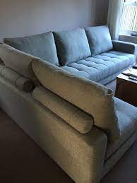 Tweed 49 Fabric On Two 200cm X 100 Cm One Arm Sofa Modules Create A 300 Cm X 200 Cm Corner Sofa Modular Unit Sectional Couch