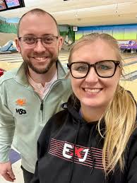 Holiday Doubles squad is over! Now we can relax until Saturday night  (assuming 597 over is enough 🤪). It's pretty fun getting to bowl with the  hubs once a year 🤪 Especially