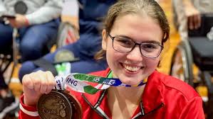 HIGH ACHIEVERS: Trinity Lowthian hitting the target in wheelchair fencing,  despite major health issues