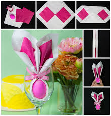 Ce tutoriel de pliage de serviette lapin est de niveau débutant et prend 5 minutes ! 1001 Idees Creatives Pour Faire Un Pliage De Serviette Pour Paques