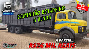 Caminhão Gaiola BOIADEIRO barato! A venda À PARTIR DE 26 MIL! - Garagem  Rockar