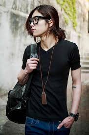 Enby Andro Inspo Long Hair Styles Men Tomboy Long Hair Asian Men Hairstyle