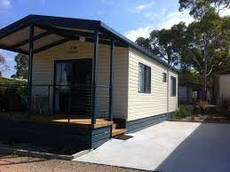Each cabin has been designed to provide as much living space as possible. Lakes Entrance Tourist Park Accommodation Gippsland Victoria Australia