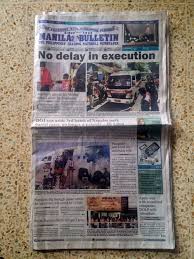 List of philippines newspapers, magazines and news sites in english. Inquirer Kills Mary Jane Veloso Plus A Look At Bulletin S And Star S Headlines Coconuts Manila