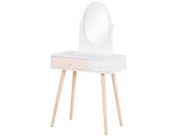 Conforama, achat en ligne de meuble et mobilier, cuisine, articles de décoration, électroménager, image et son, informatique. Coiffeuse Enfant Design Scandinave Table De Maquillage Multi Rangements Miroir Dim 69l X 49l X 163h Cm Pin Et Mdf Blanc Vente De Homcom Conforama