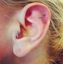 29 Insanely Cool Ear Piercing Ideas That Ll Have You Rolling Up To Claire S Asap Cool Ear Piercings Ear Piercings Piercings