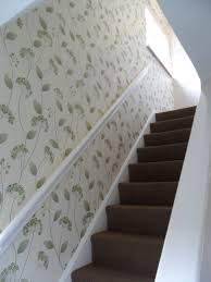 The days and designs of the grand staircase may be more or less behind us, but that's all the more reason to lead the way for the modern staircase. 49 Wallpaper For Hallways And Stairs On Wallpapersafari