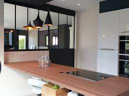 cuisine avec verriere realisee par le magasin arthur bonnet de laval cuisine verriere maison verriere