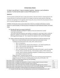 This is the extended syllabus content for reading and writing which is for candidates aiming for grades a* to b. File Aice Psychology