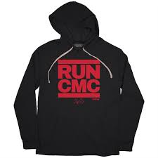 Christian McCaffrey: Run CMC Shirt, San Francisco - NFLPA - BreakingT