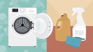 Using a microfiber cloth, toothbrush, and a mild vinegar solution (1/4 cup vinegar in 1 quart of water), clean out around and inside the rubber gasket just inside your washer's door, making sure to collect any hair or gunk that has gathered inside. How To Clean A Front Load Washer Fix Com