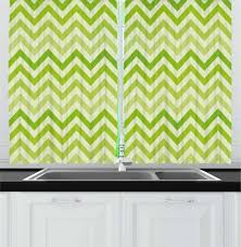 east urban home lime green kitchen curtain
