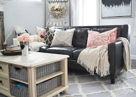 I'd pretty much decided back then my colour scheme and thats it!! A Black Blush Pink Living Room Diy Pom Pom Heart Pillow The Diy Mommy
