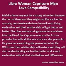 Though the cancer and capricorn are just opposite to each other but still if it's a pair of cancer woman and capricorn man, then it works rather well. Libra Woman And Capricorn Man Love Compatibility At Astrolika Com Aquarius Men Love Zodiac Sign Love Compatibility Sagittarius Man In Love