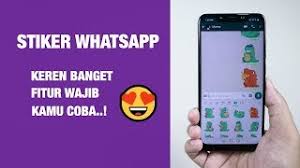 Dapatkan kumpulan stiker wa pentol, animasi, gambar lucu, (quby sticker). Fitur Baru Stiker Untuk Whatsapp Cara Kirim Stiker Di Whatsapp Youtube