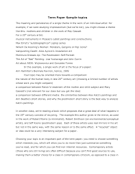 Sample of a term paper. Do My Term Paper