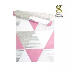 All videos are high definition, motion backgrounds to use in your video editing projects. Jual Wps034 Motif Segi Tiga Pink Triangle Wallpaper Stiker Dinding 45cmx5m Etoshop