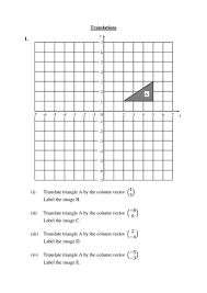 These worksheets are recommended for 6th grade. Translations Worksheet Transformation Of Shapes Teaching Resources