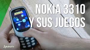 Juega online y sin preocupaciones: Los Juegos Del Nuevo Nokia 3310 Youtube
