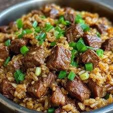 Fried Rice Beef