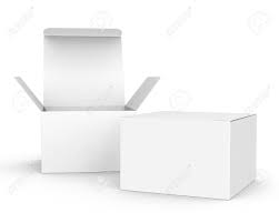 Download Blank Paper Box Mockup White Paper Boxes One Open And The Other Stock Photo Picture And Royalty Free Image Image 82264193
