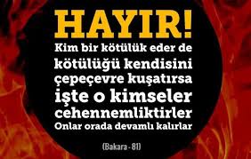 Rahman Ve Rahim Olan Allah Adiyla Evet Kotuluk Isleyip Sucu Benligini Kaplamis Ve Boylece Sirke Dusmus Olan Kimseler Var Ya Iste Onlar Ce Allah Suc Adlar