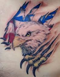 See more ideas about eagle tattoos, bald eagle tattoos, eagle tattoo. Ripping Skin American Flag Bald Eagle Tattoo Design