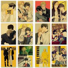 Maybe you would like to learn more about one of these? Vintage Anime Banana Fish Retro Posters And Prints Painting For Home Living Room Bar Wall Sticker Decor Kraft Paper Poster Shopee Malaysia