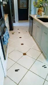 to clean filthy, neglected tile flooring