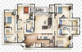In other words, you should find at least one suitable plan you can choose. 4 Bedroom Cute 4 Bedroom Apartments Hd Png Download 4605x2736 2488028 Pngfind
