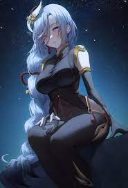 shenhe (genshin impact) drawn by ame_816 | Danbooru