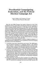 In the years following the enactment of that law, campaign finance has remained a source of contention in american politics. Https Www Jstor Org Stable 3329809