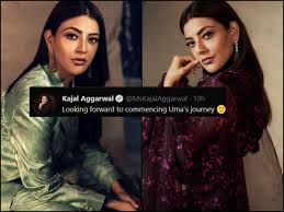 Check spelling or type a new query. Kajal Aggarwal Elated To Commence Shoot For Uma Says I M Always Keen To Give A Green Signal To Scripts That Are Challenging Masala