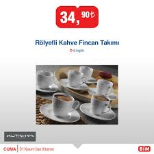 Kütahya porselen 24 parça çift dekorlu yemek takımı 12 mart cuma'dan itibaren 179,00 tl! Bim Aktuel Cuma 01 Kasim Bim A101 Sok Kampanyalari