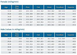 Acsm Vo2max Percentile Chart Www Prosvsgijoes Org