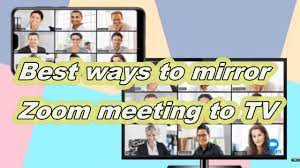 Launch your zoom meeting normally: Best Ways To Cast Zoom Meeting To Tv Youtube