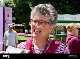 Great british bake off prue leith hi-res stock photography and images