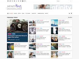 All were tested and used. Infinity News Wordpress Theme Wordpress Org