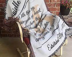 Wedding Blanket Personalized Gift For The Couple Wedding Gift Vows Blanket Personalized Personalized Blankets Wedding Wedding Vows Gift Wedding Shower Gift