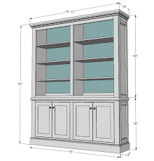 Inspire your home and create an upscale atmosphere with this dining hutch and buffet. Shanty Hutch Ana White