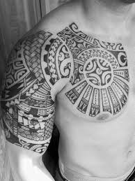 They give a good area to express the symbolism of the tattoo with designs like floral, tribal, polynesian, dragon. 250 Cool Tribal Tattoos Designs Tribe Symbols With Meanings 2021